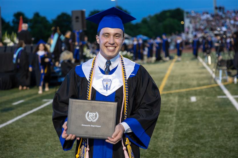 Students celebrate graduating